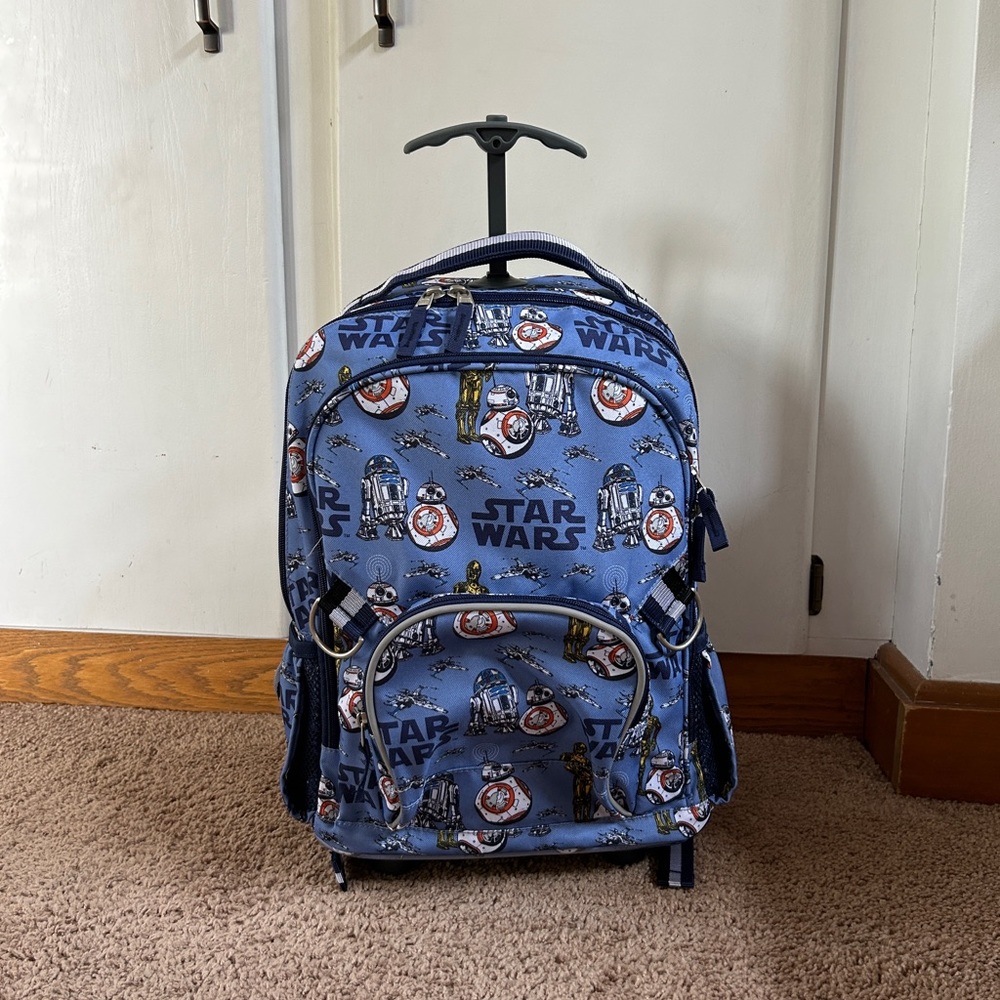 PB Kids Star Wars Droids Wheelie Bag
